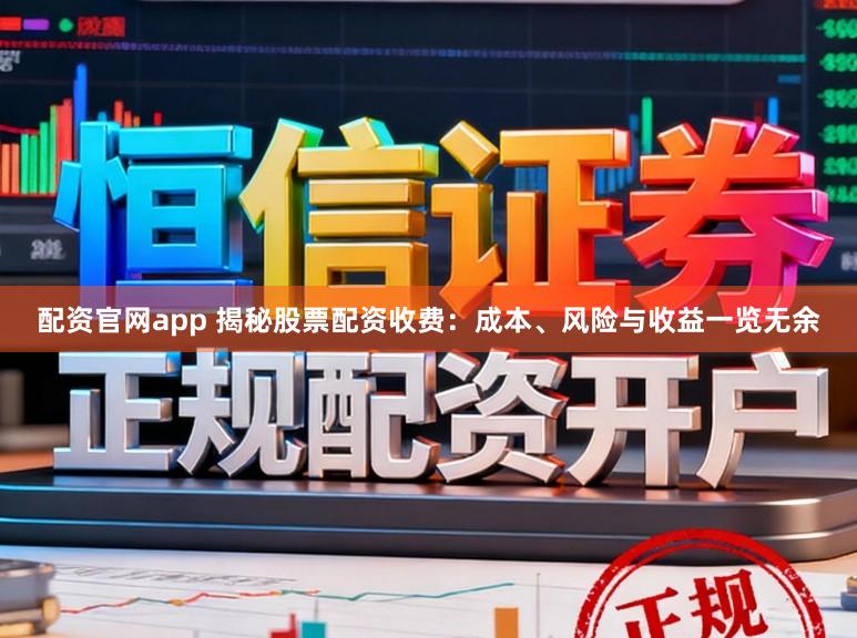 配资官网app 揭秘股票配资收费：成本、风险与收益一览无余