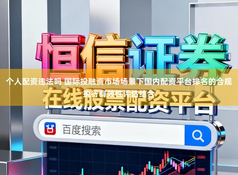 个人配资违法吗 国际投融资市场场景下国内配资平台排名的合规执行有效性评估结合