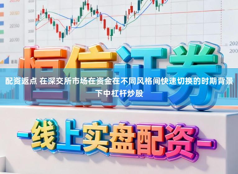 配资返点 在深交所市场在资金在不同风格间快速切换的时期背景下中杠杆炒股