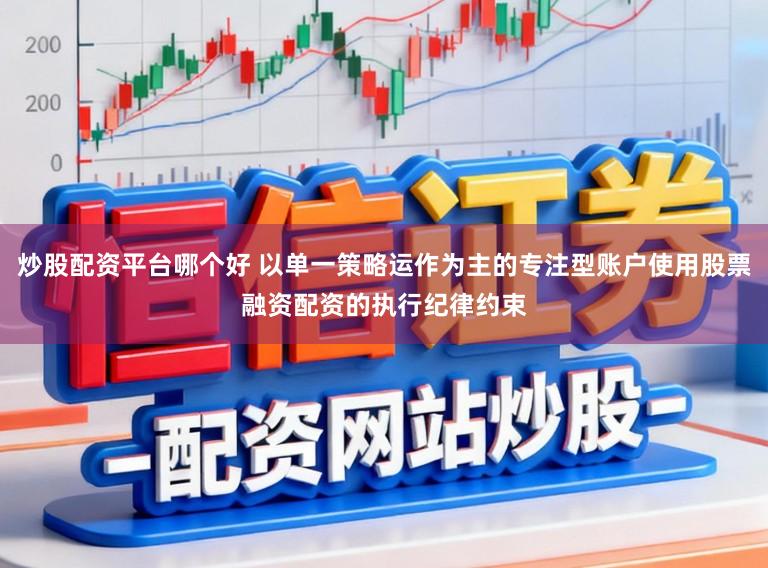 炒股配资平台哪个好 以单一策略运作为主的专注型账户使用股票融资配资的执行纪律约束